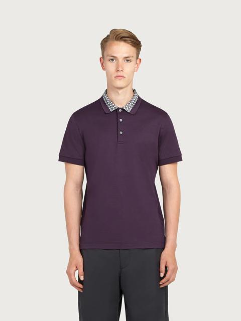 FERRAGAMO GANCINI SHORT SLEEVED POLO