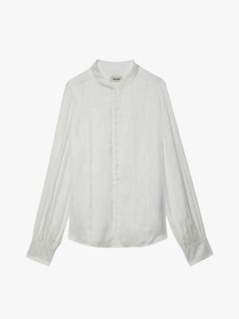 Zadig & Voltaire Twina Satin Blouse