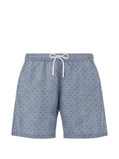 Paul & Shark geometric print swimwear