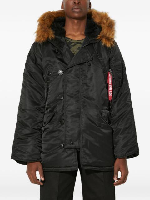 ALPHA INDUSTRIES hooded jacket