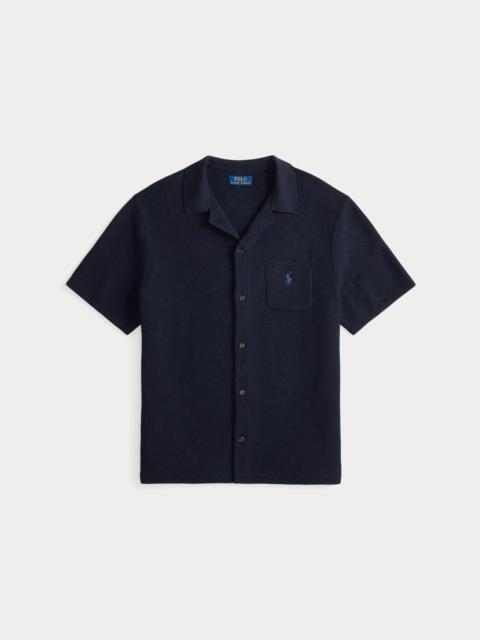 Polo Ralph Lauren Mesh-Knit Cotton Short-Sleeve Cardigan
