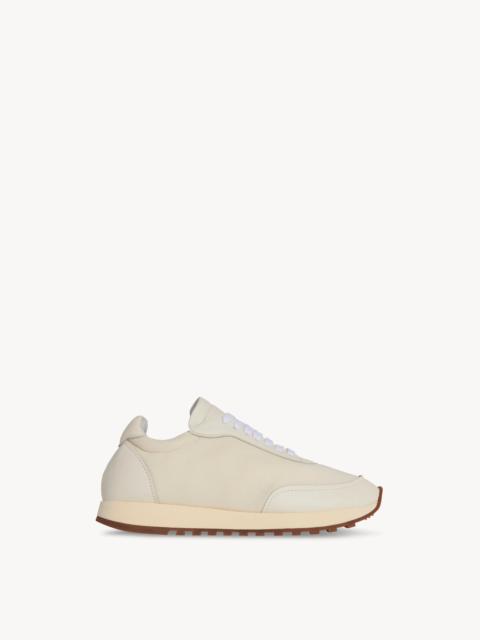 The Row Owen Runner in Leather and Nylon