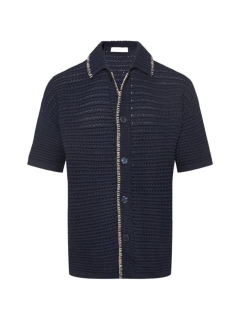 ORLEBAR BROWN Thomas edge stitch shirt