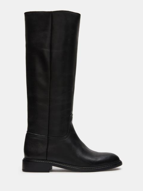 STEVE MADDEN MARNA BLACK LEATHER