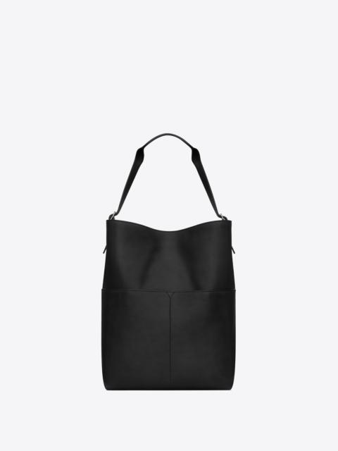saint laurent paris long tote in smooth leather