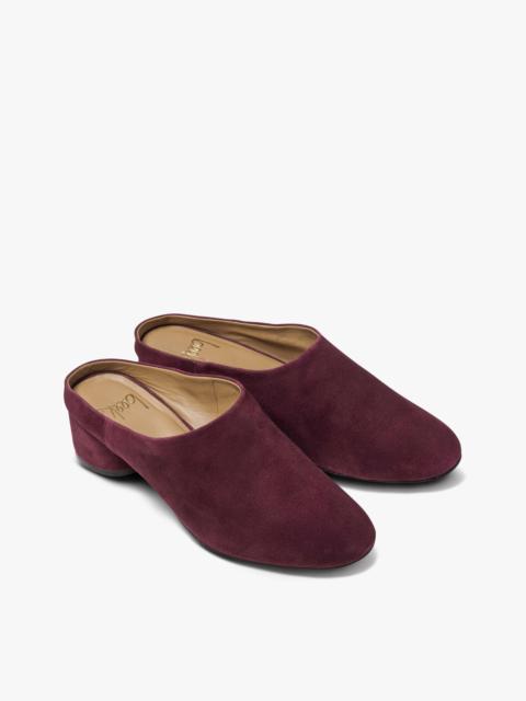 beek Jay Suede Heeled Mule