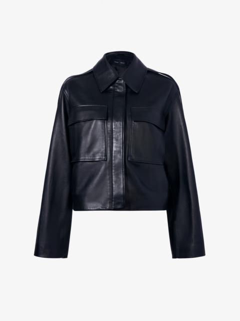 Dylan Jacket in Glossy Leather