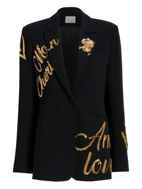 Cinq à Sept Karlie loveletter blazer