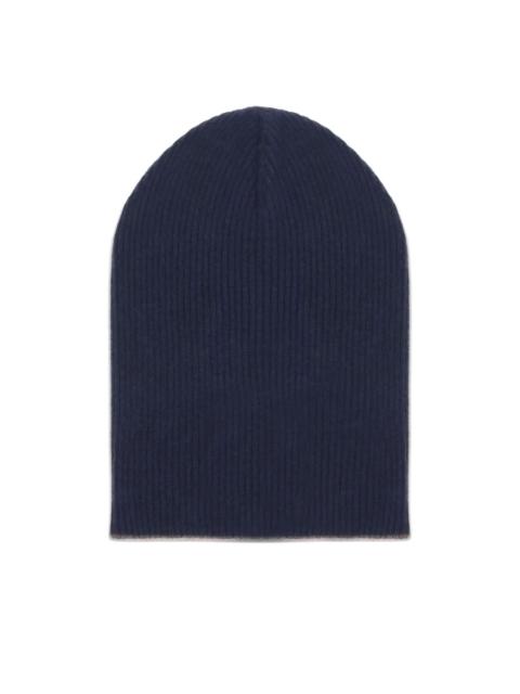 Brunello Cucinelli ribbed cashmere beanie