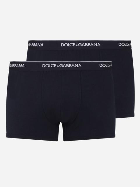 Dolce & Gabbana Stretch cotton regular-fit boxers two-pack