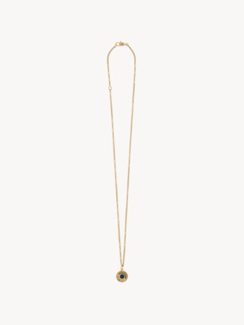 SAINT LAURENT SAINT LAURENT MEDALLION NECKLACE IN METAL