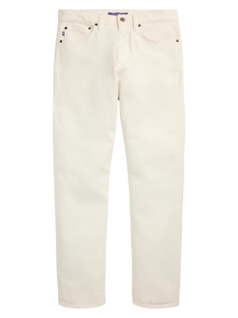 Ralph Lauren Men's Slim-Fit Stretch Jeans - Glacial White