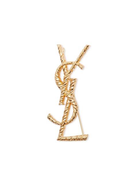 SAINT LAURENT Saint Laurent YSL Brooch