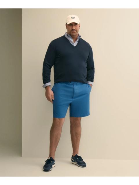 Brooks Brothers Big & Tall 9" Stretch Supima® Cotton Poplin Shorts
