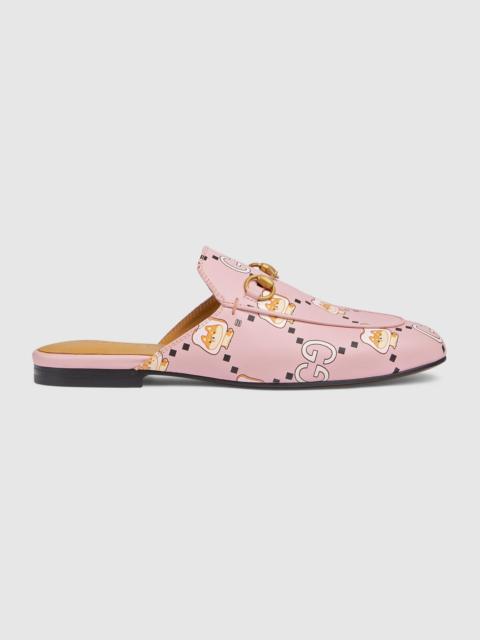 Women's GG animal Princetown slipper