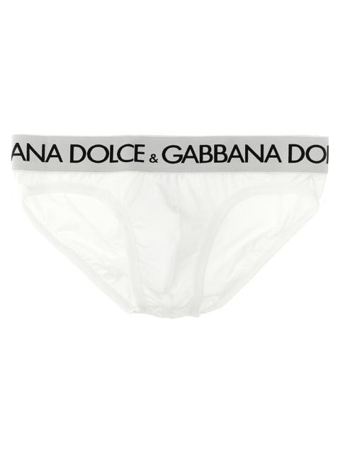 Dolce & Gabbana Midi Underwear, Body White/Black