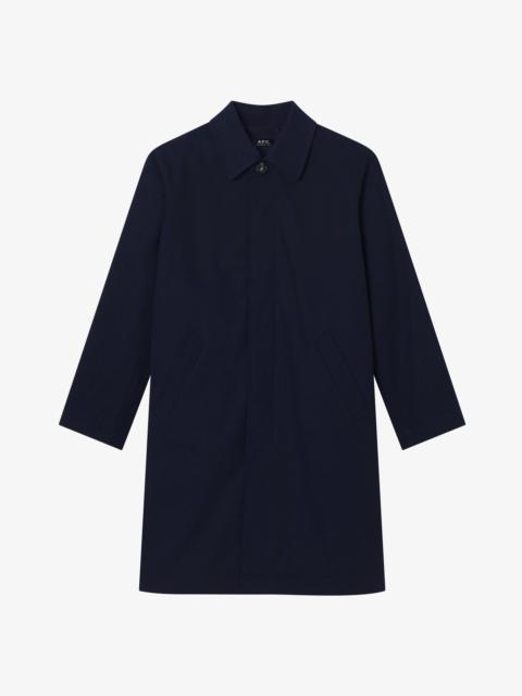A.P.C. COTTON GABARDINE MAC