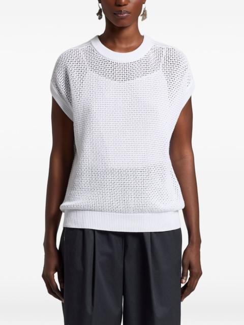 PESERICO knitted sleeveless knitwear