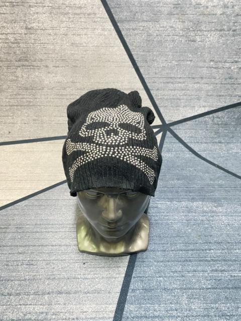 Other brands Japanese Brand - SKULL Skeleton Sparkling Punk Japanese Beanie Hat