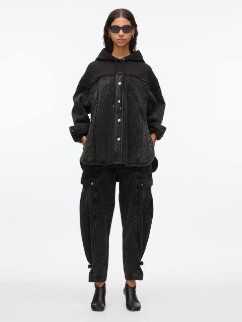 3.1 Phillip Lim Hybrid Denim Hoodie