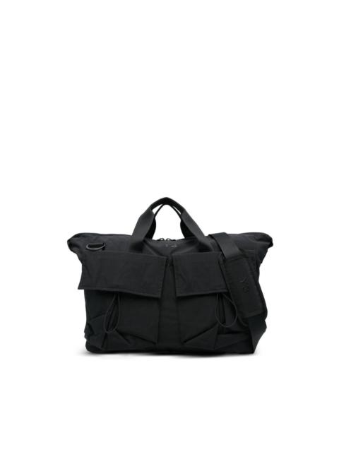 Y-3 flap-pocket tote bag