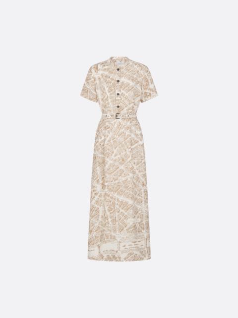 Dior Long Belted Shirtdress