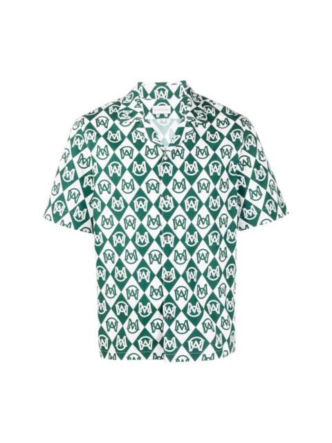 Moncler logo-print cotton shirt