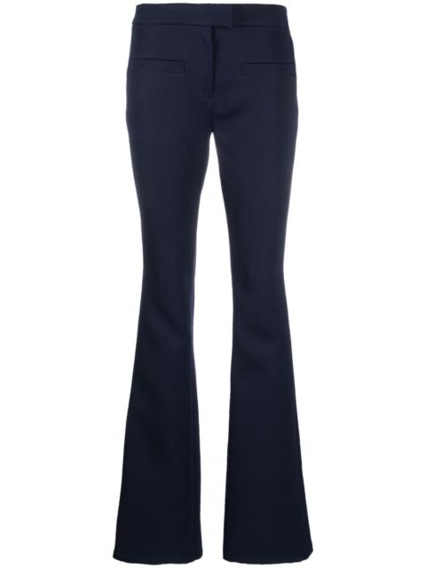 courrèges flared trousers
