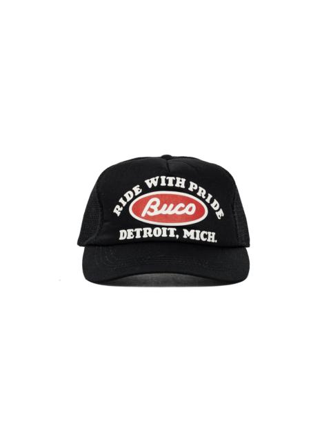The Real McCoys BA26001 Buco Mesh Cap / Buco Oval Black