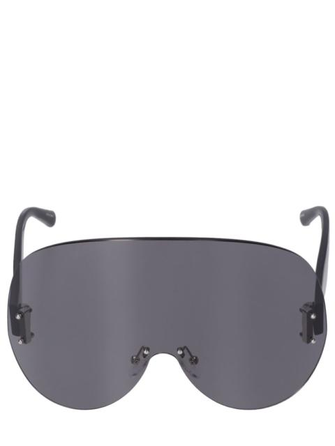 Karl oversize mask acetate sunglasses