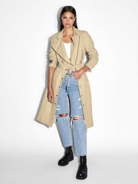 Ksubi INCOGNITO BIKER/TRENCH KHAKI