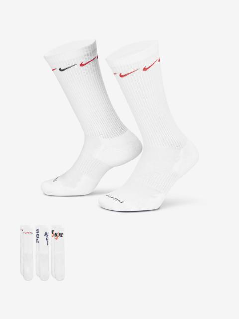 Nike Nike Everyday Plus Cushioned Crew Socks (3 Pairs)