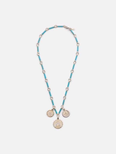 FOUNDRAE New Beginnings 18kt gold necklace with diamonds