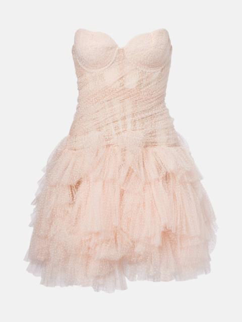 MARIA LUCIA HOHAN Dewi ruffled minidress