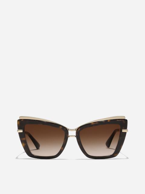 Metal print sunglasses