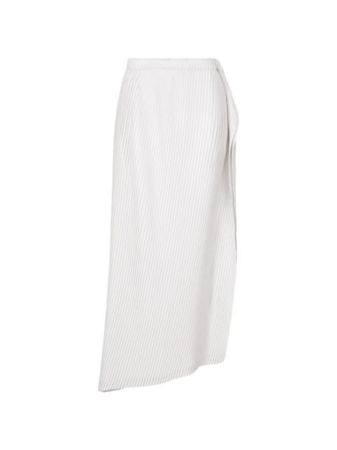 ISSEY MIYAKE Shadow Study pleated maxi skirt