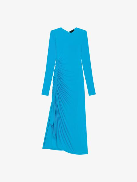 ワンピース Givenchy Turquoise Crepe Long Dress Givenchy Turquoise Crepe Long Dress For Elegant Style – LOZURI®
