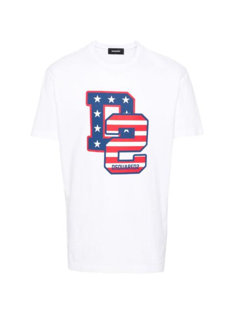 DSQUARED2 logo-print T-shirt