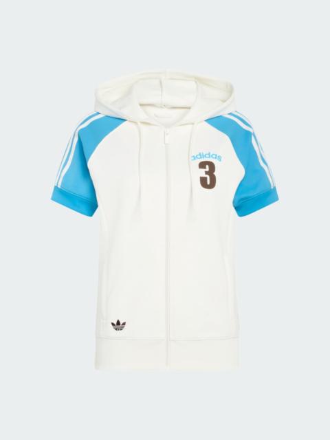 adidas VINTAGE SUPERSTAR TRACK TOP SHORT SLEEVE