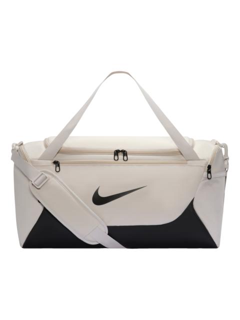 Nike Nike Brasilia 40L Small Duffel Bag 'Light Bone Black' IB4394-072