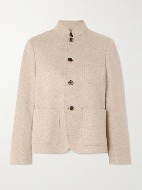 Loro Piana Mini Spagna cashmere-blend jacket Beige