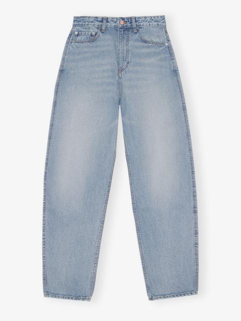 GANNI LIGHT BLUE VINTAGE STARY JEANS