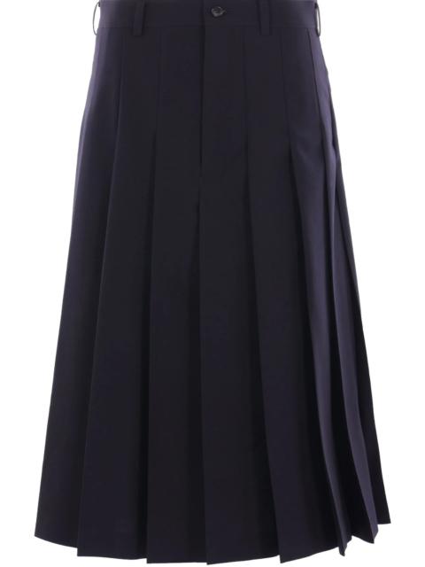 Comme des Garçons Comme des Garçons Wool Tropical Skirt