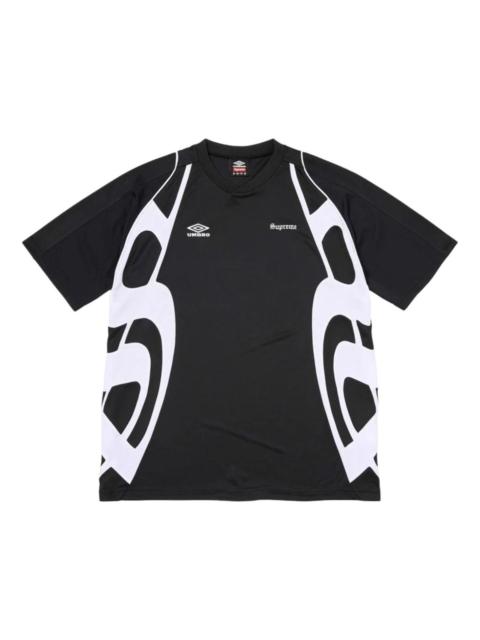Supreme Supreme x Umbro SS26 Old English Soccer Jersey 'Black' SUP-SS26-211-BLK