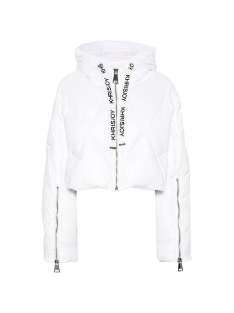 crop puff jacket