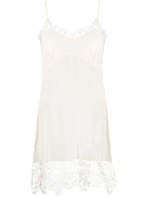 Simone Rocha lace-trim slip dress