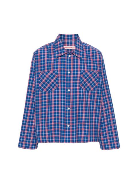 Stockholm Surfboard Club Club check-pattern shirt