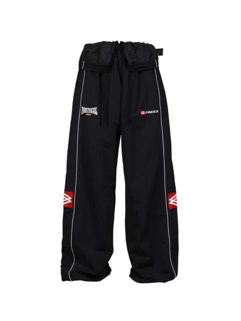 Protocol Index Folded Track Pants "Black" PI00013