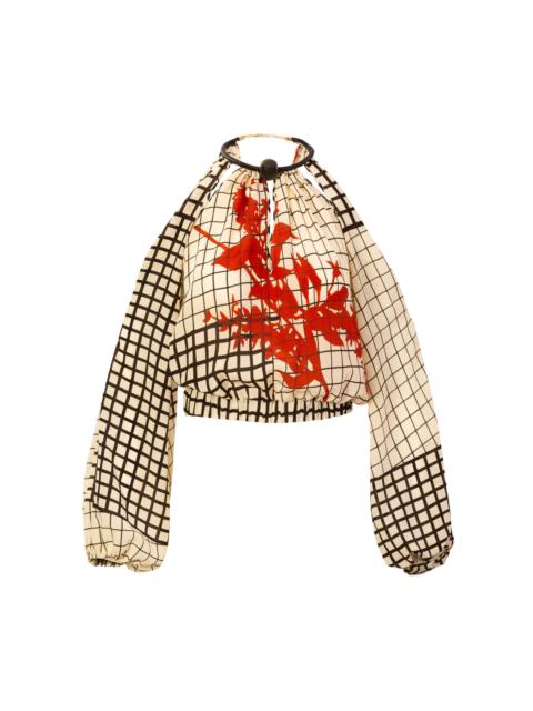 SILVIA TCHERASSI Elke Silk Top multi