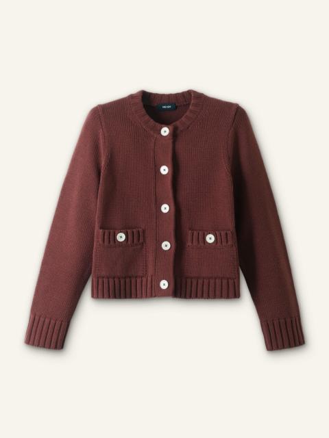 ME+EM Straight Crop Cardigan